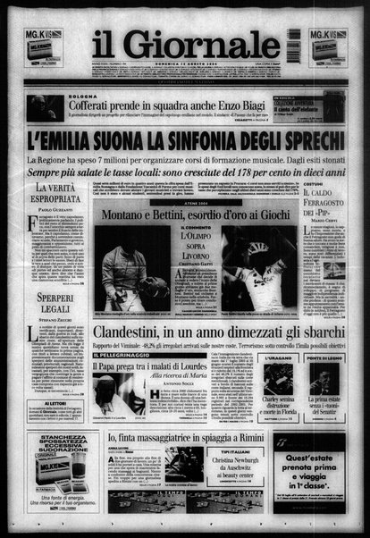 Il giornale : quotidiano del mattino